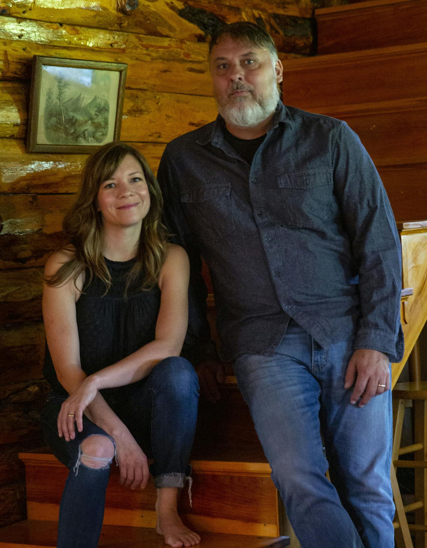 Amy Thielen and her husband, artist Aaron Spangler both grew up in Park Rapids, where their home is located.