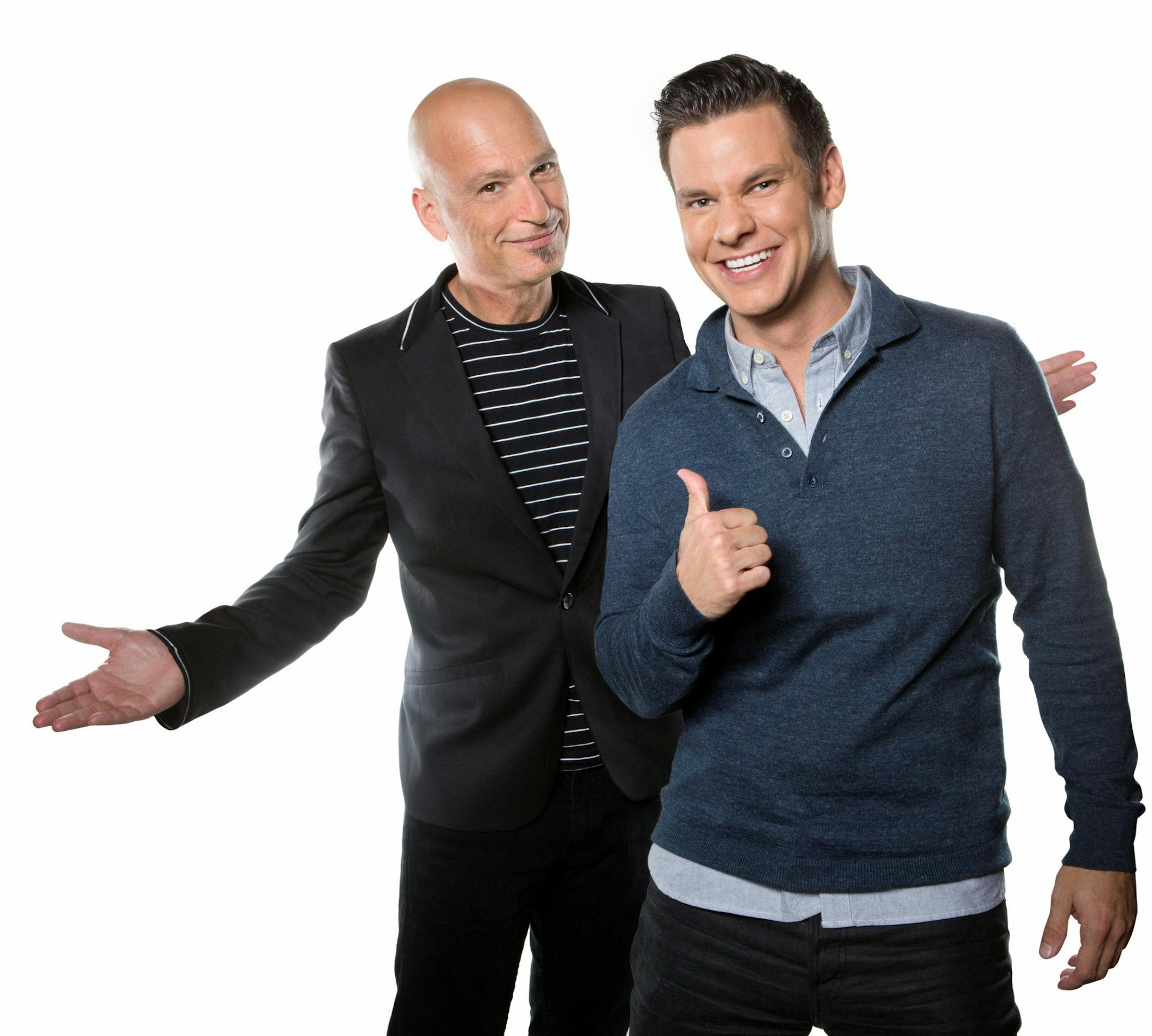 Howie Mandell and Theo Von of "Deal With It" TBS Ph:Trae Patton