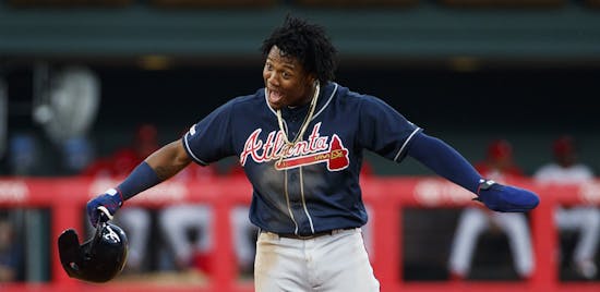 The Twins picked off Ronald Acuña Jr. A glimpse at his blistering speed  ensued.