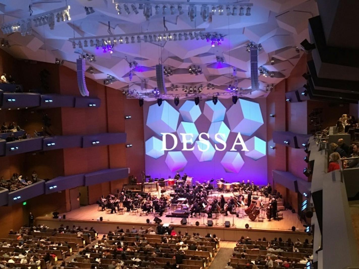 "Soundcheck" at Orchestra Hall on Saturday.