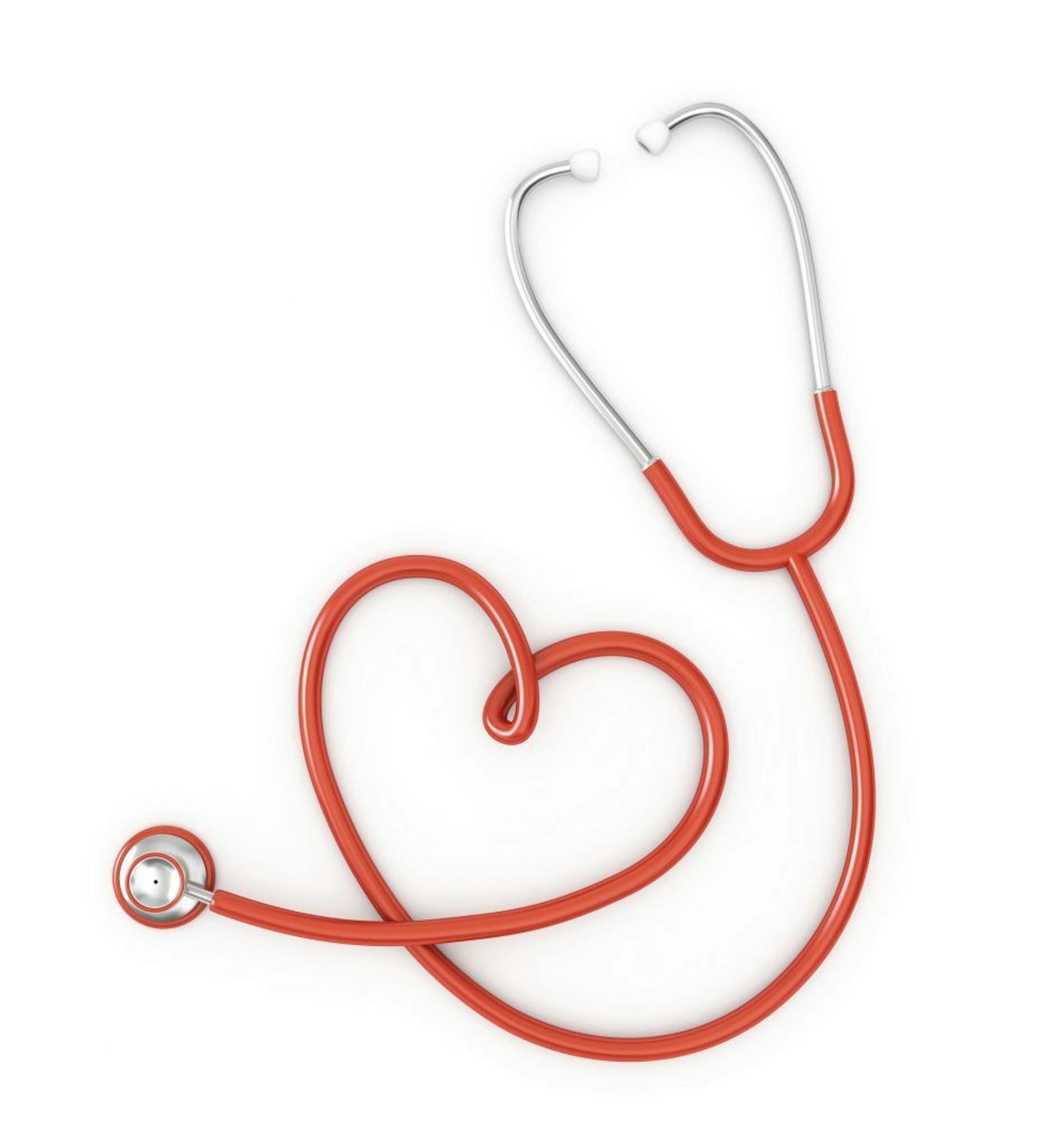 iStockphoto.com; stethoscope in the shape of a heart