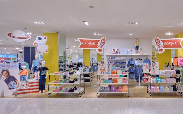 Target's Cat & Jack kids apparel brand is now being sold in Hudson's Bay stores in Canada.