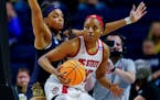 North Carolina State forward Kayla Jones (25), whom the Lynx drafted in the second round Monday, signed with the team Wednesday.