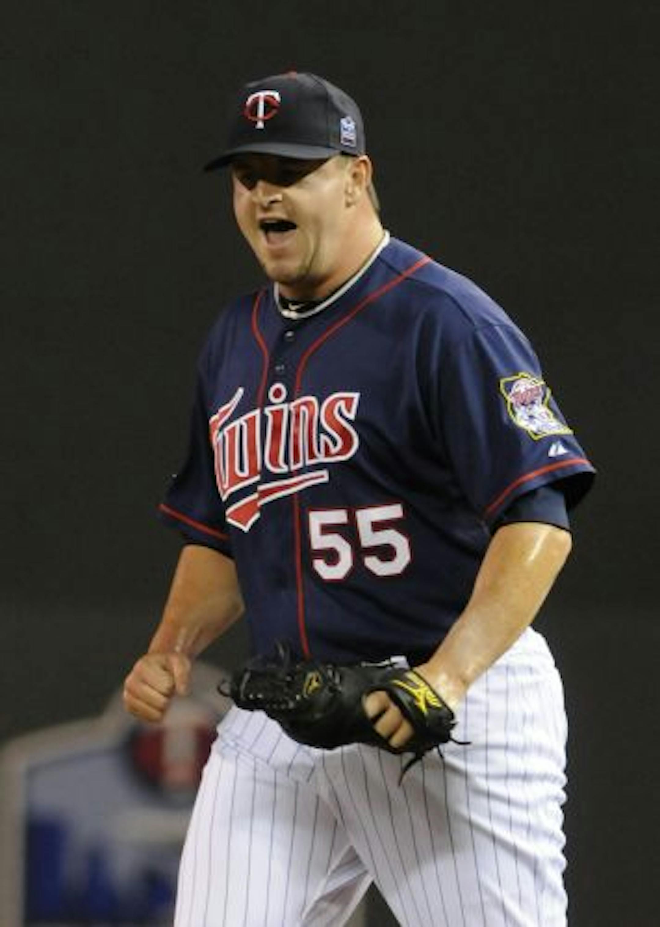 Twins General Manager Bill Smith's recent deals, including new closer Matt Capps (pictured), have created a deep bullpen.