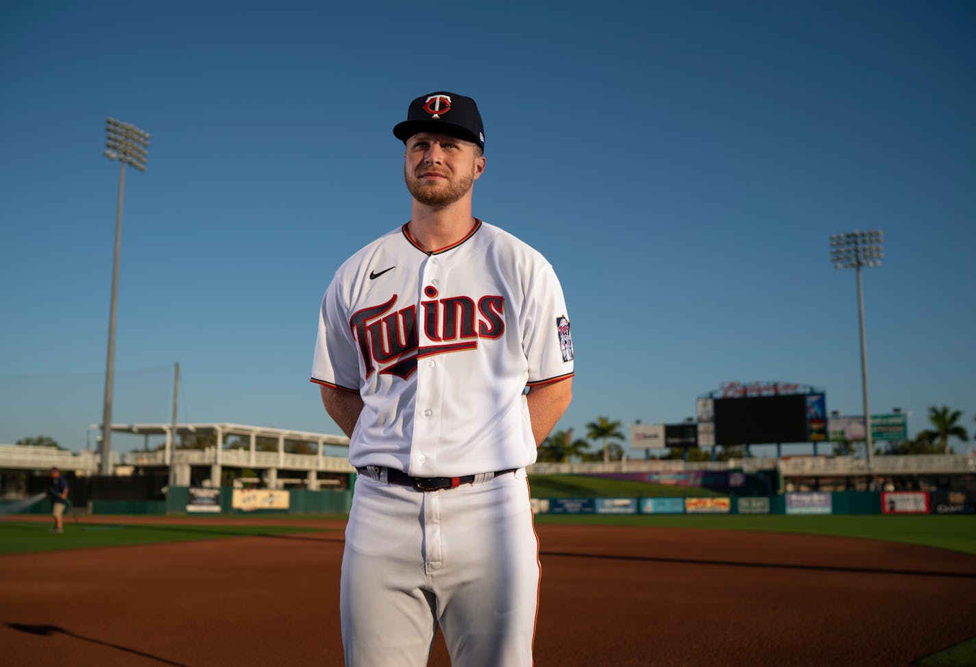 Minnesota Twins catcher Ryan Jeffers (27) in a portrait made on the team's Spring Training Photo Day. ] JEFF WHEELER • jeff.wheeler@startribune.com