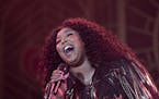 Lizzo performed at the Armory in Minneapolis.