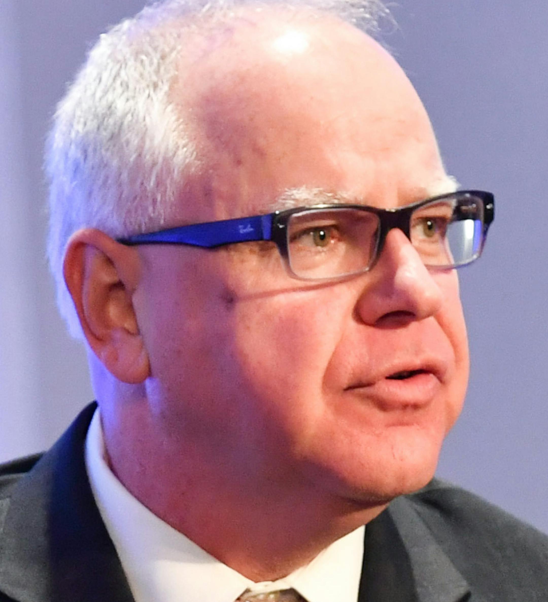 U.S. Congressman Tim Walz (DFL) ] GLEN STUBBE ï glen.stubbe@startribune.com Friday, January 26, 2018 Minnesota candidates for governor gathered for a forum sponsored by the Center for Rural Policy and Development and the Minnesota Newspaper Association.