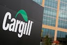 A logo sign outside of a facility occupied by Cargill, Inc., in Hopkins, Minnesota on October 25, 2015. Photo by Kristoffer Tripplaar *** Please Use C