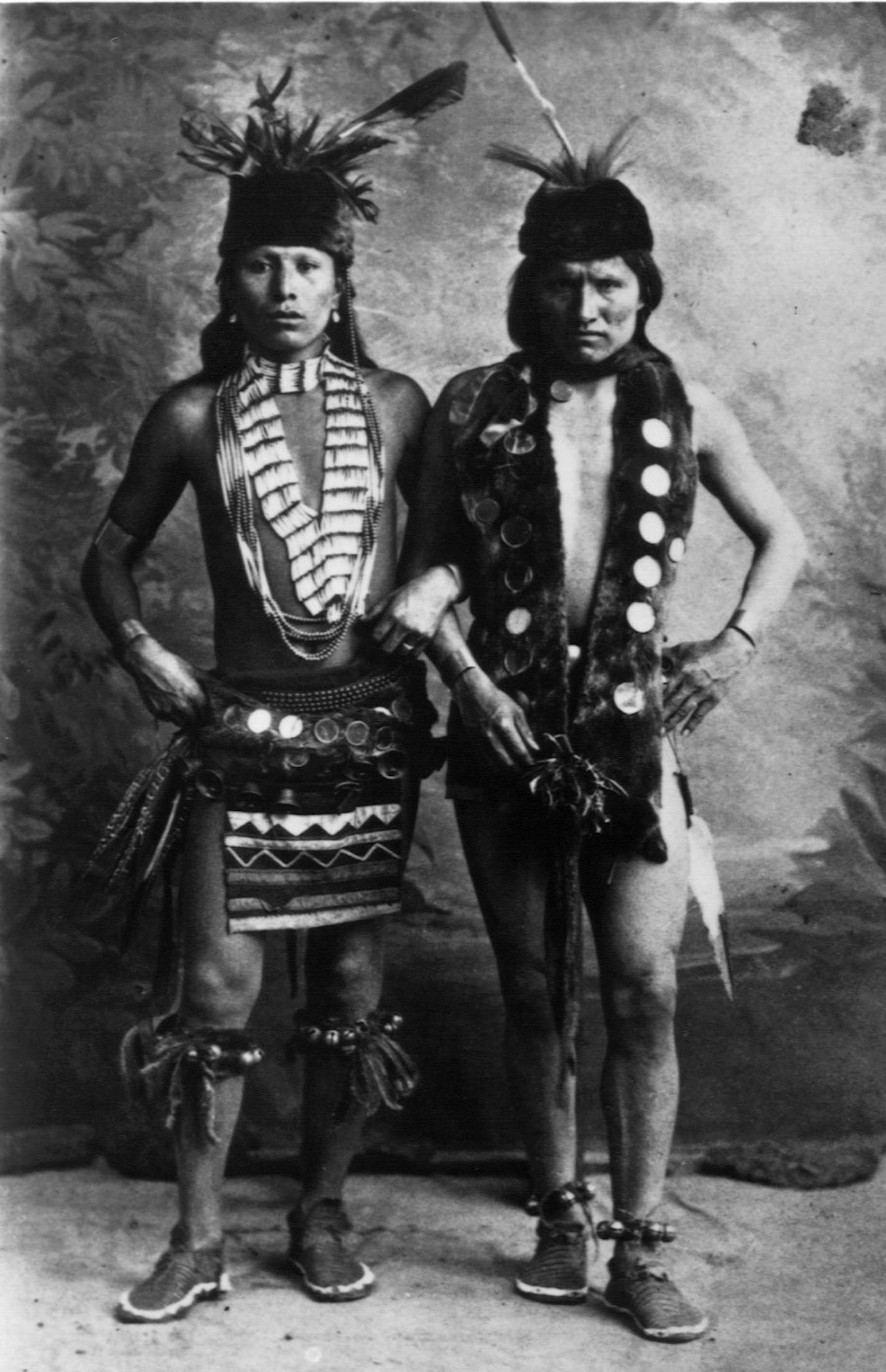 Television Show, "The Way West," on The American Experience, on PBS, Channel 2 in the Twin Cities. Photo shows Sioux leader Black Elk on the left. Photo/ Smithsonian Institution.