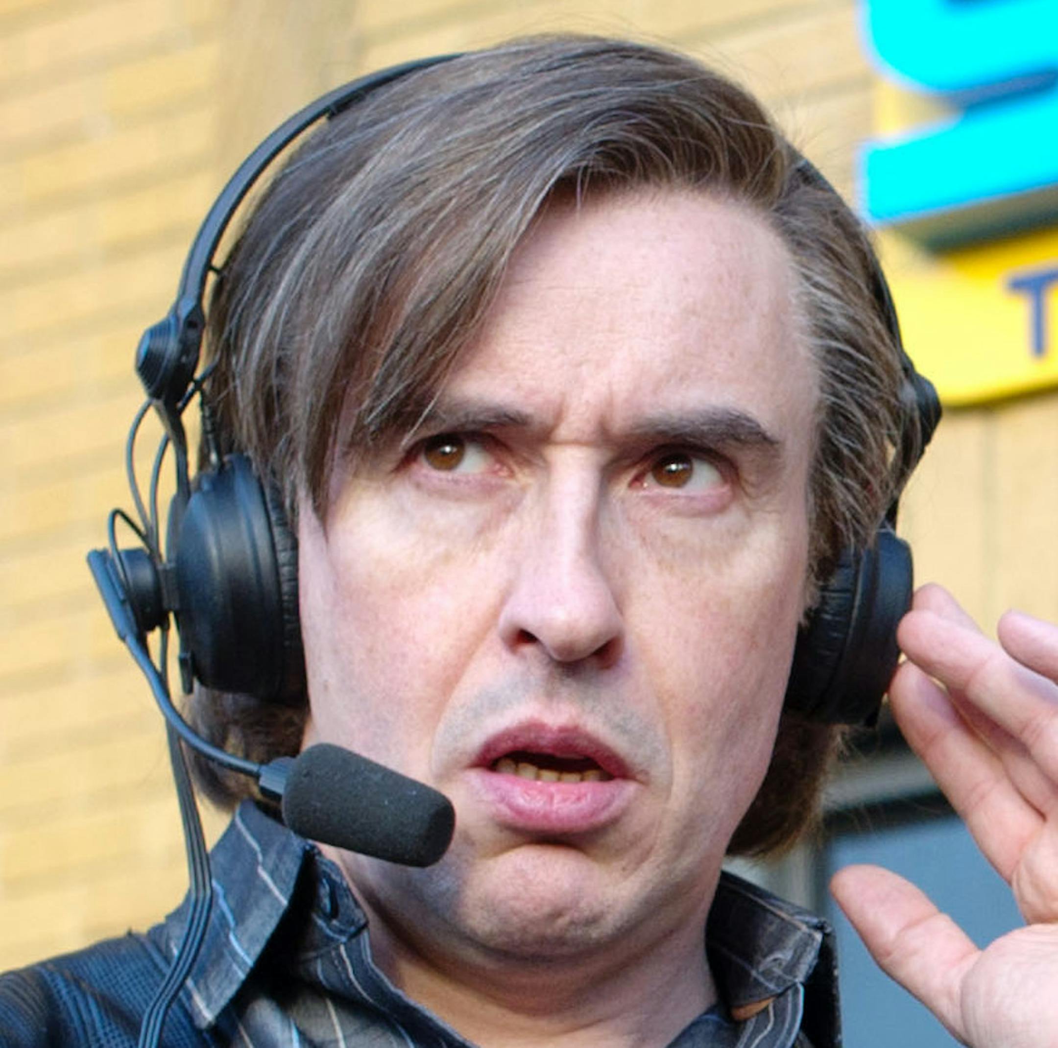 This image released by Magnolia Pictures shows Steve Coogan in a scene from "Alan Partridge." (AP Photo/Magnolia Pictures) ORG XMIT: MIN2014042114243158