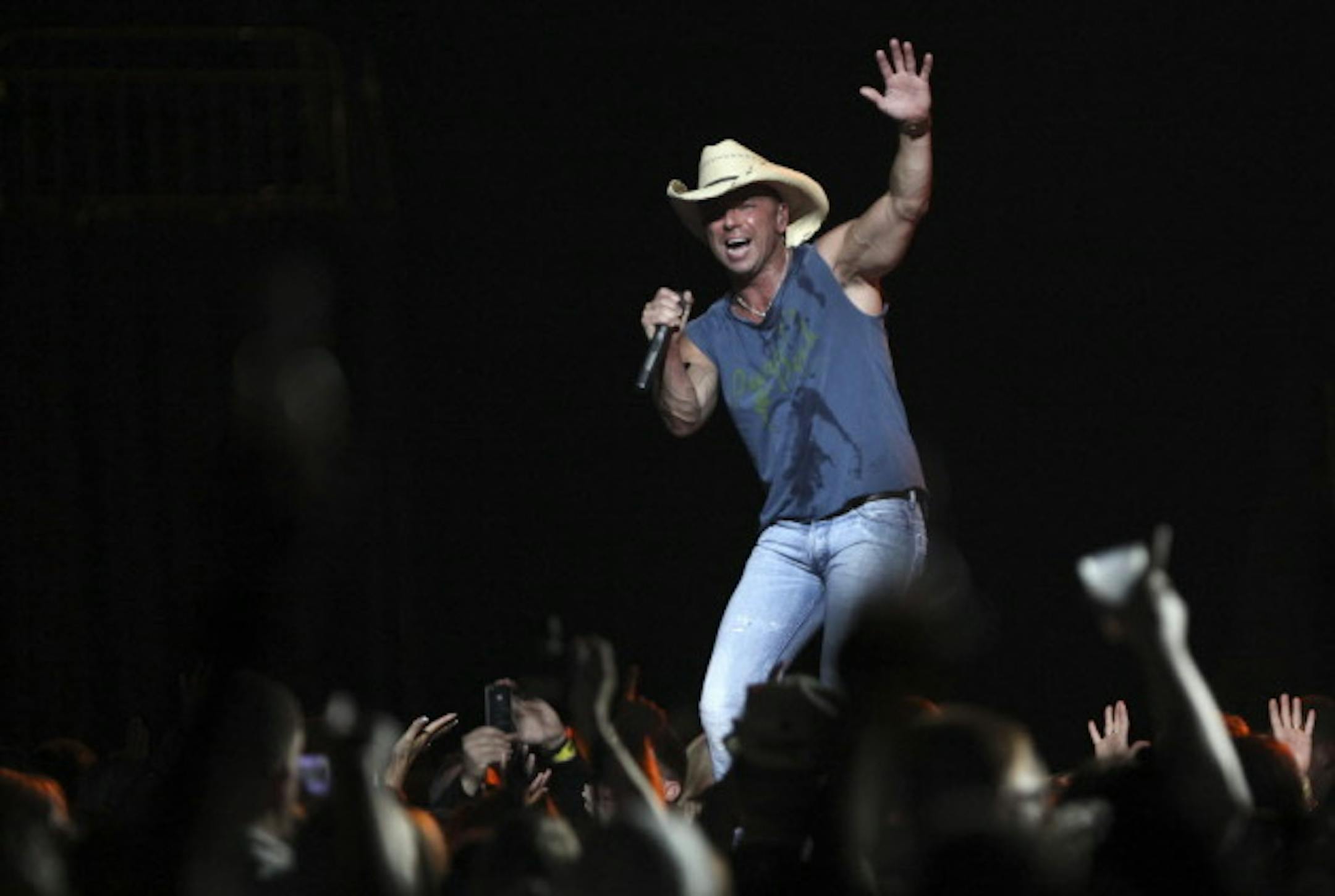 Kenny Chesney sold out Xcel Energy Center again this past March. / Star Tribune file