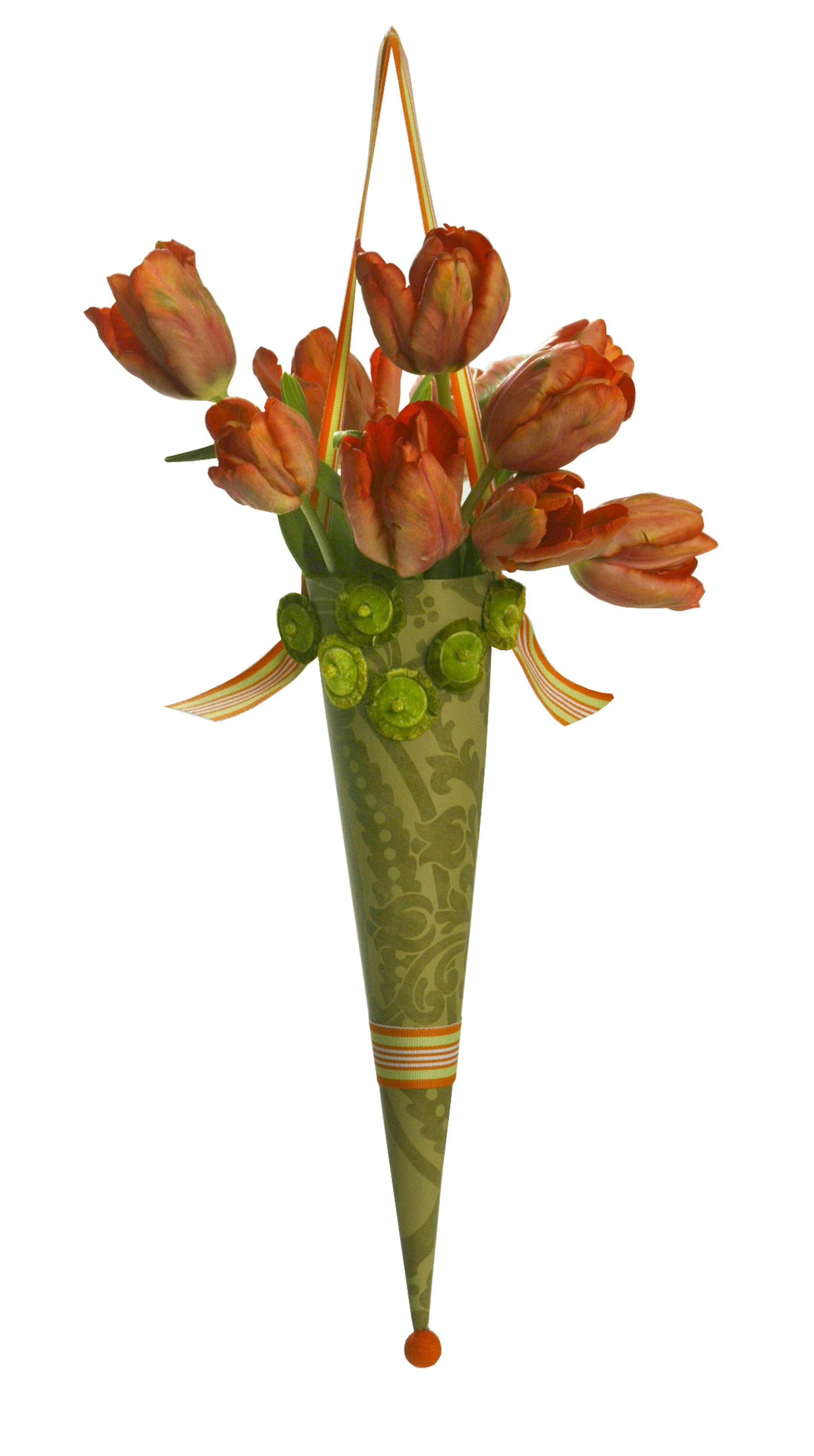 Tangerine Dream basket by Kim Yeager