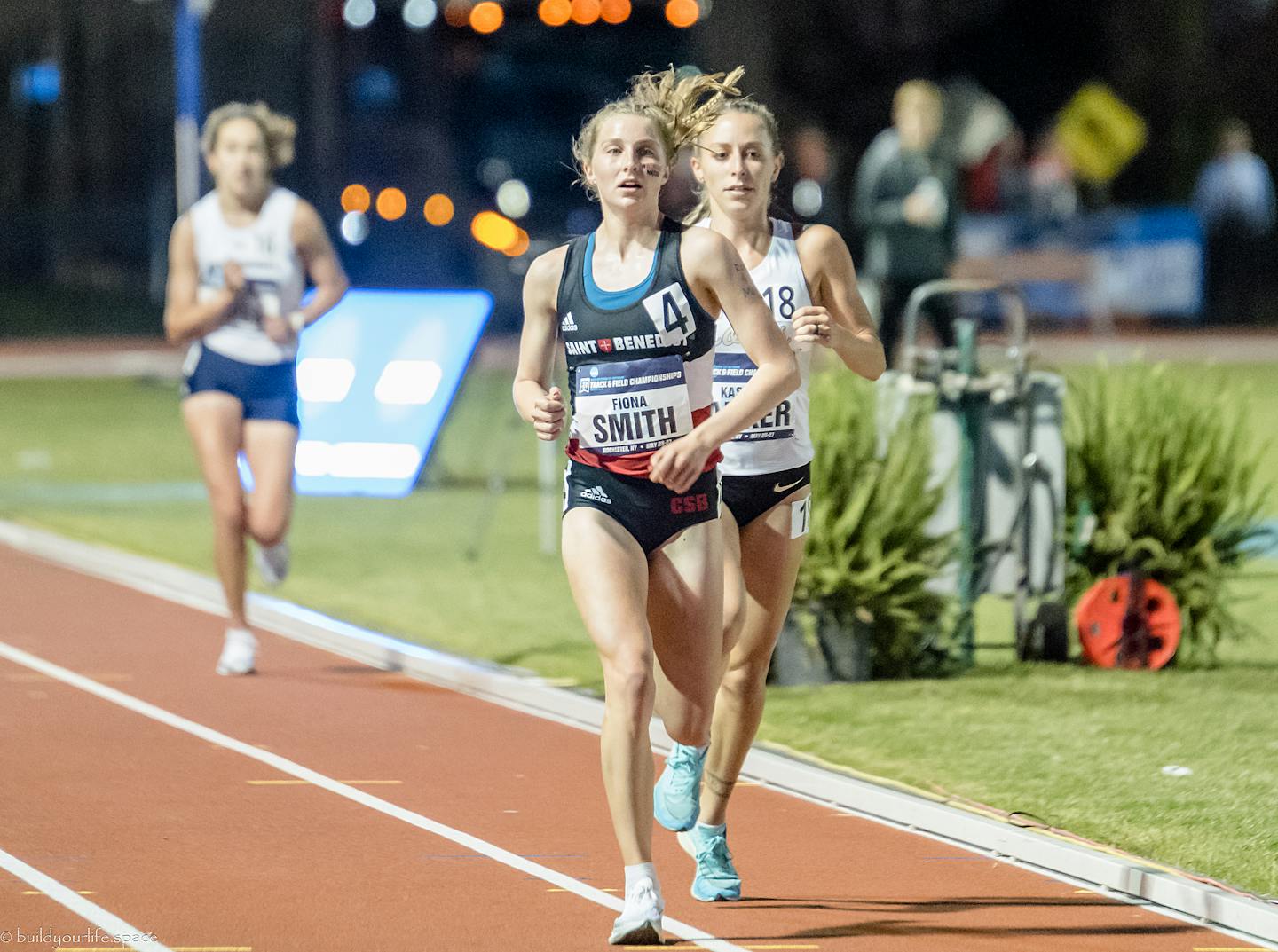 Carleton women, St. Benedict's Fiona Smith, Winona State's Lindsay