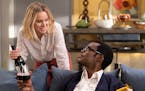 Kristen Bell and William Jackson Harper in "The Good Place."