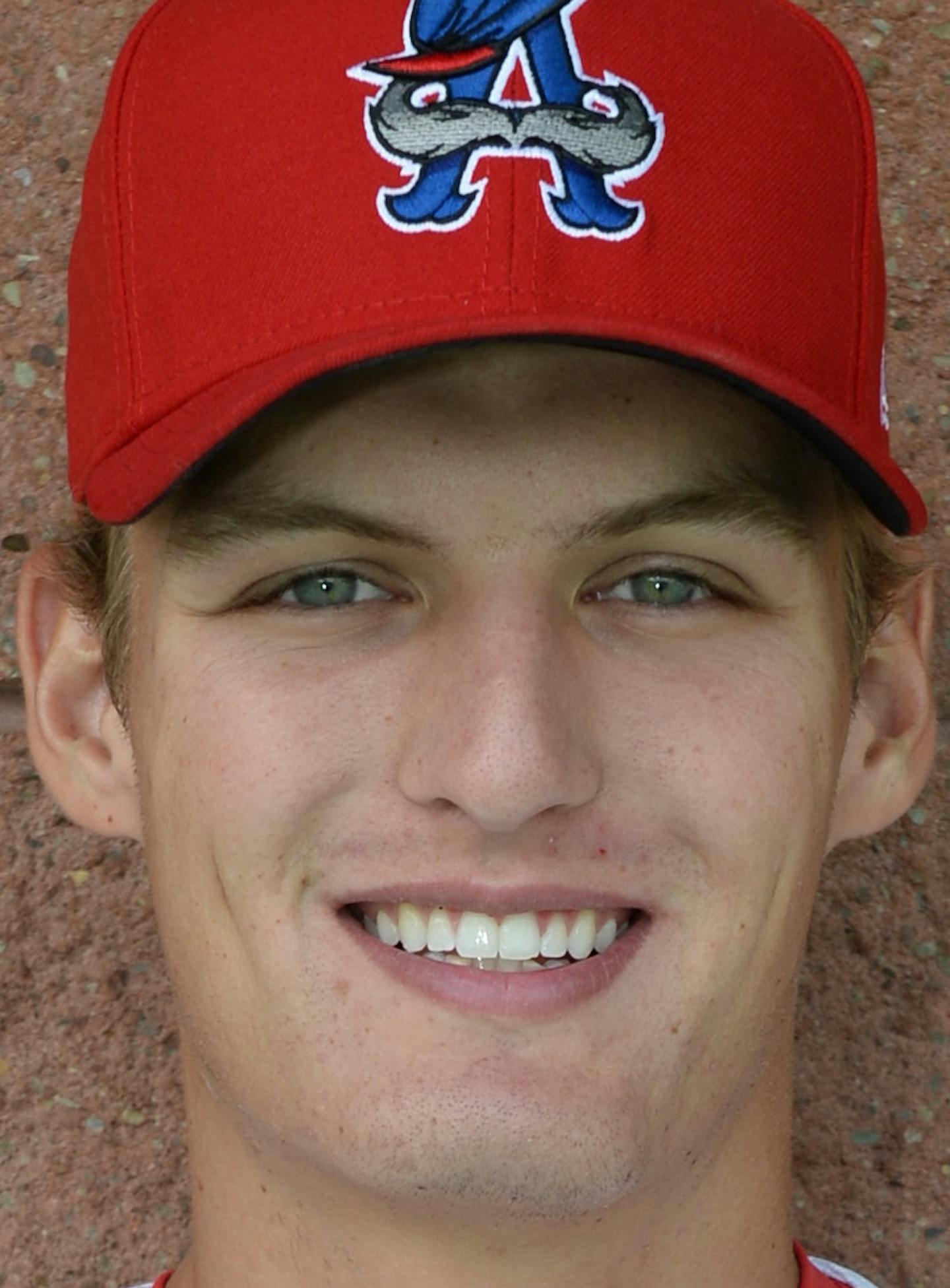 New Twins minor leaguer Tyler Watson with the Auburn Doubledays in 2016. Watson was traded to the Twins for All-Star closer Brandon Kintzler. (Jeremy Houghtaling/Auburn [N.Y.] Citizen)