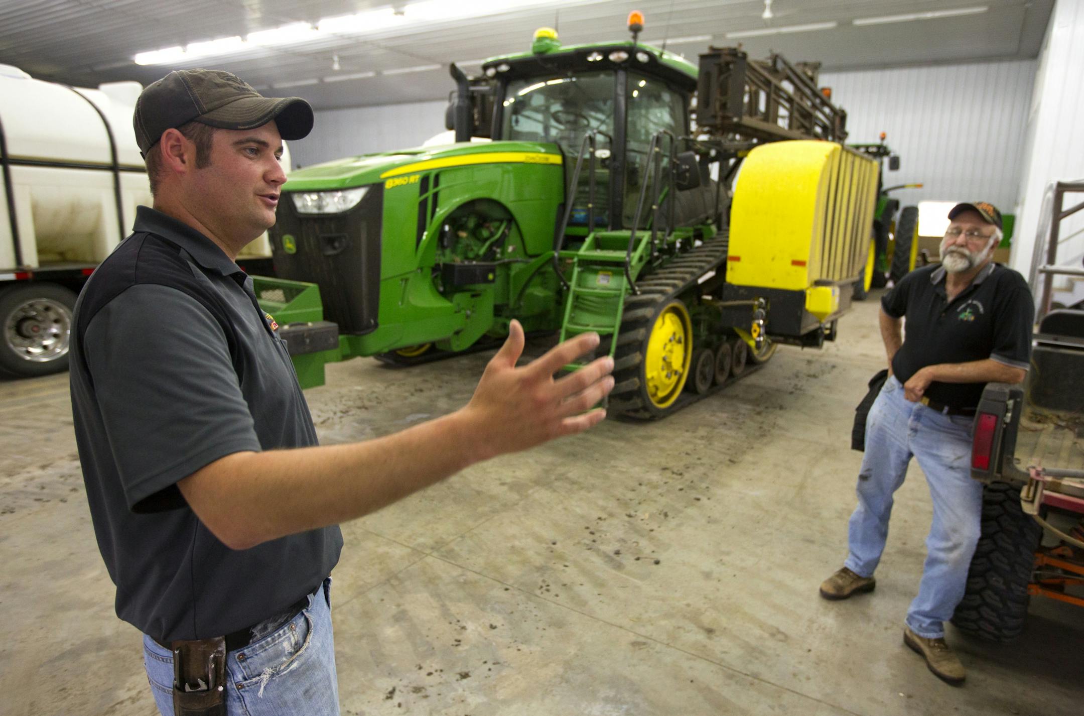 For four generations, the Van Hulzen family have farmed land outside Edgerton. Here Ross and his grandfather Virg talk about the economics of farming in today's world.