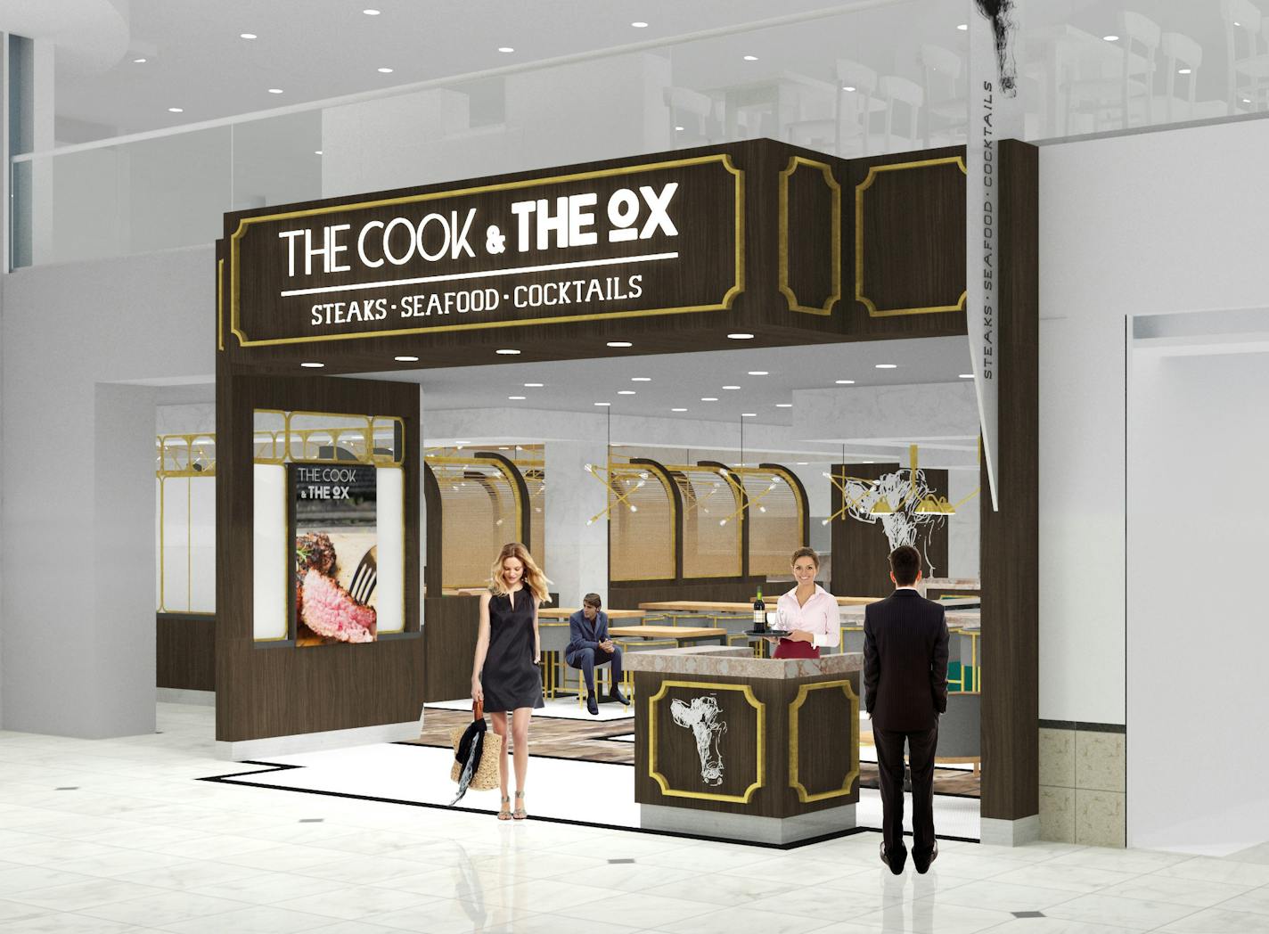 The Cook & The Ox will open at MSP Airport on August 1