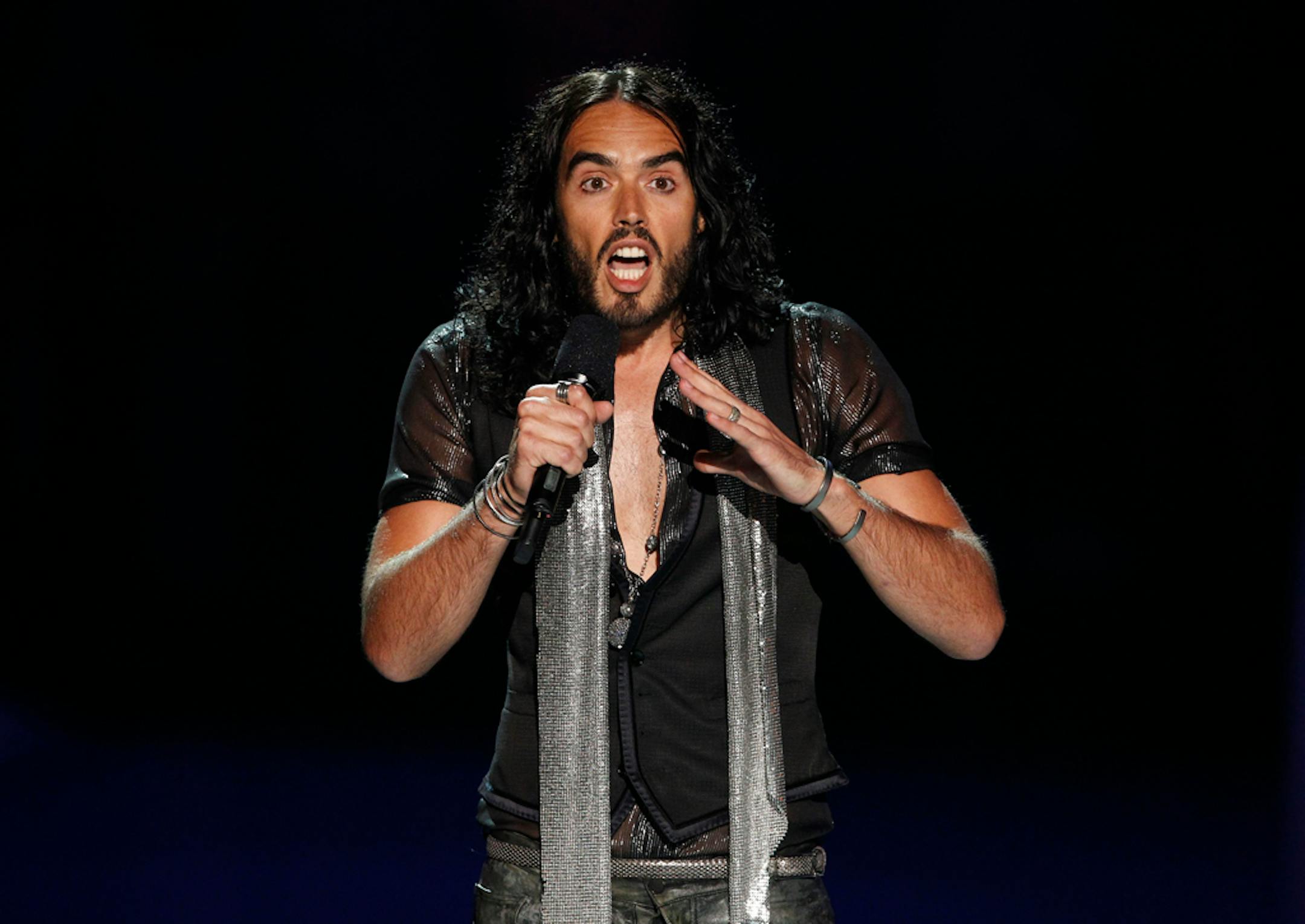 FILE - Russell Brand