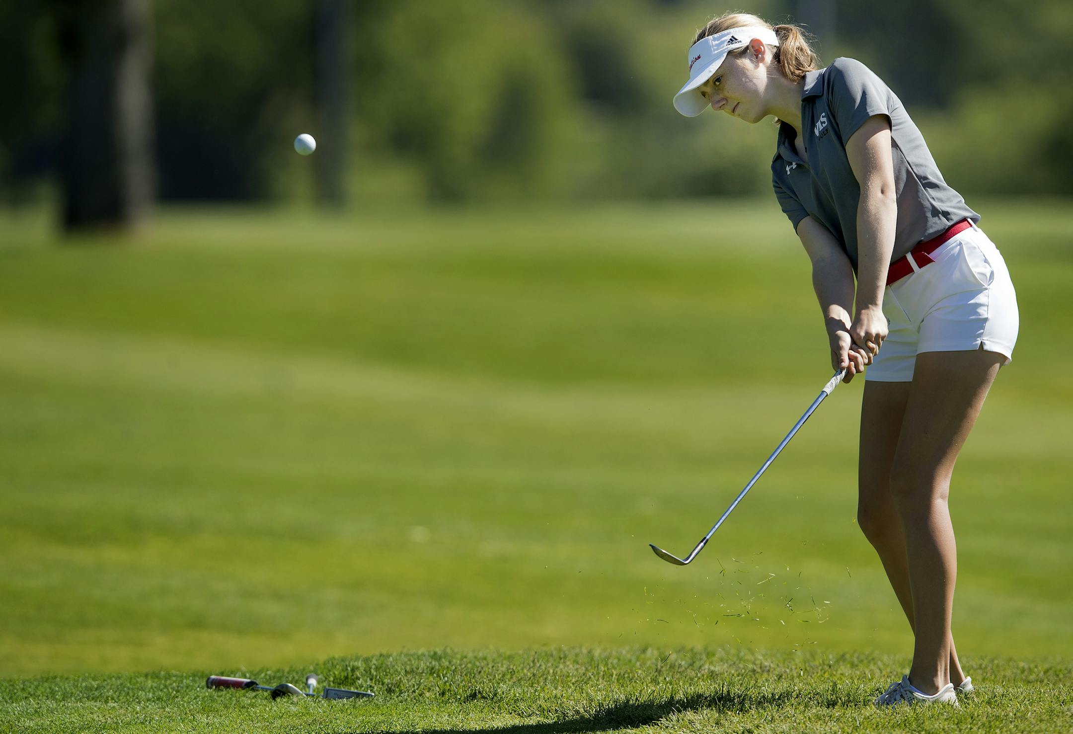 Visitation senior golfer Anni Heck, a co-medalist at state a year ago, has a final opportunity to claim an outright championship in this week's 2A tournament.