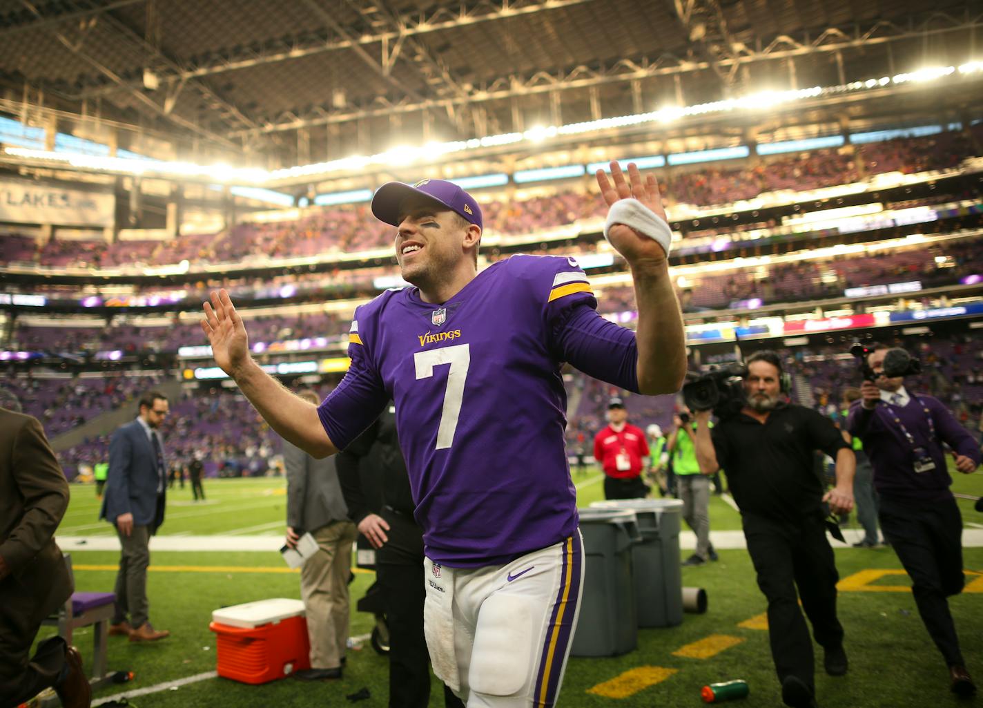 Vikings quarterback Case Keenum had two weeks to prepare for his first NFL playoff game. "I'm going to play like I know how to play."