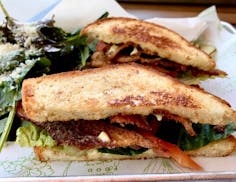 BLT from Mill Valley Market in Minneapolis.