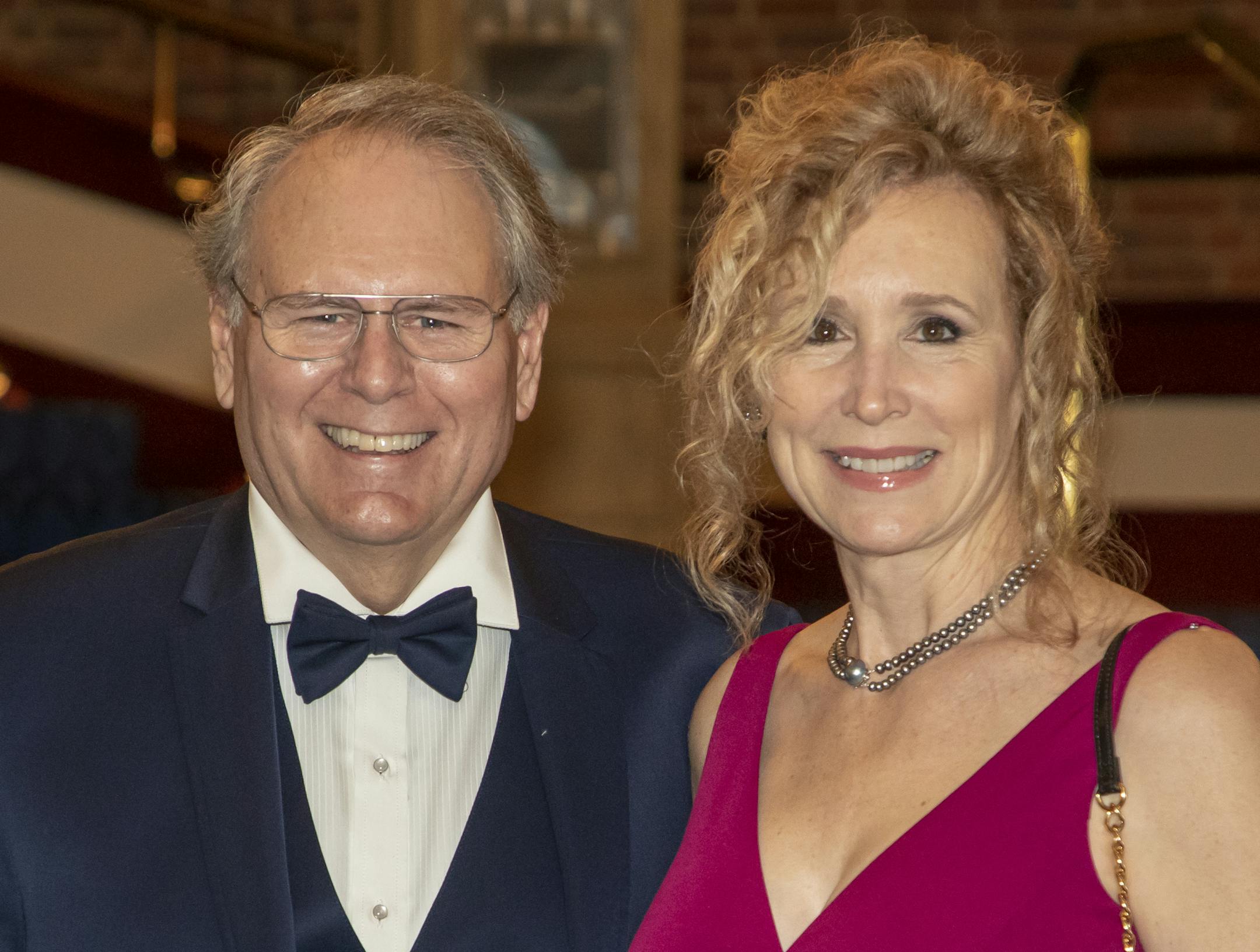 John Lunseth and Julie Herman at the 2019 Ordway Spring Fête. ] Special to Star Tribune, photo by Matt Blewett, Matte B Photography, matt@mattebphoto.com, Ordway Spring Fête, Ordway Center for the Performing Arts, St. Paul, Minnesota, SAXO 1008522396 FACE042119 Names confirmed by Julie