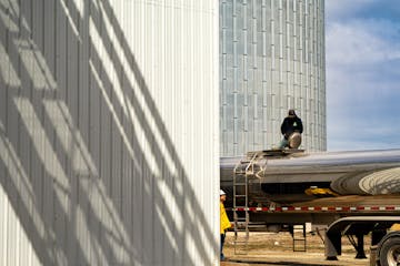 Al-Corn Clean Fuel ethanol plant in Claremont, Minn. (GLEN STUBBE/Star Tribune)