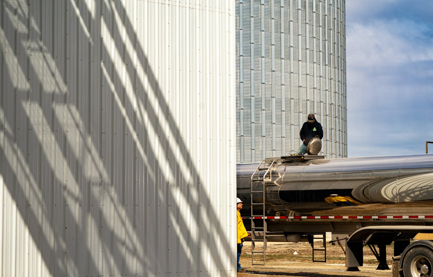 Al-Corn Clean Fuel ethanol plant in Claremont, Minn. (GLEN STUBBE/Star Tribune)