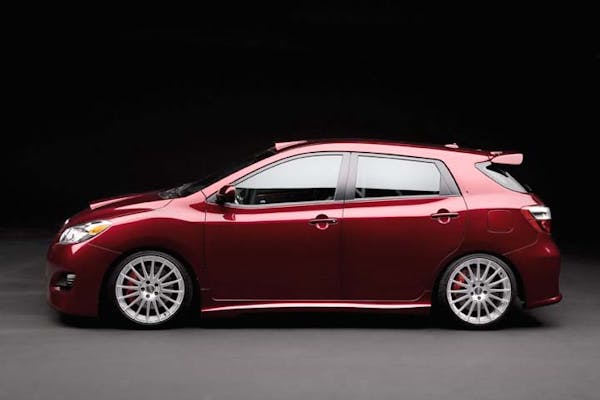 Toyota get a nod for affordability and credit for upping the performance credentials for the new Matrix.