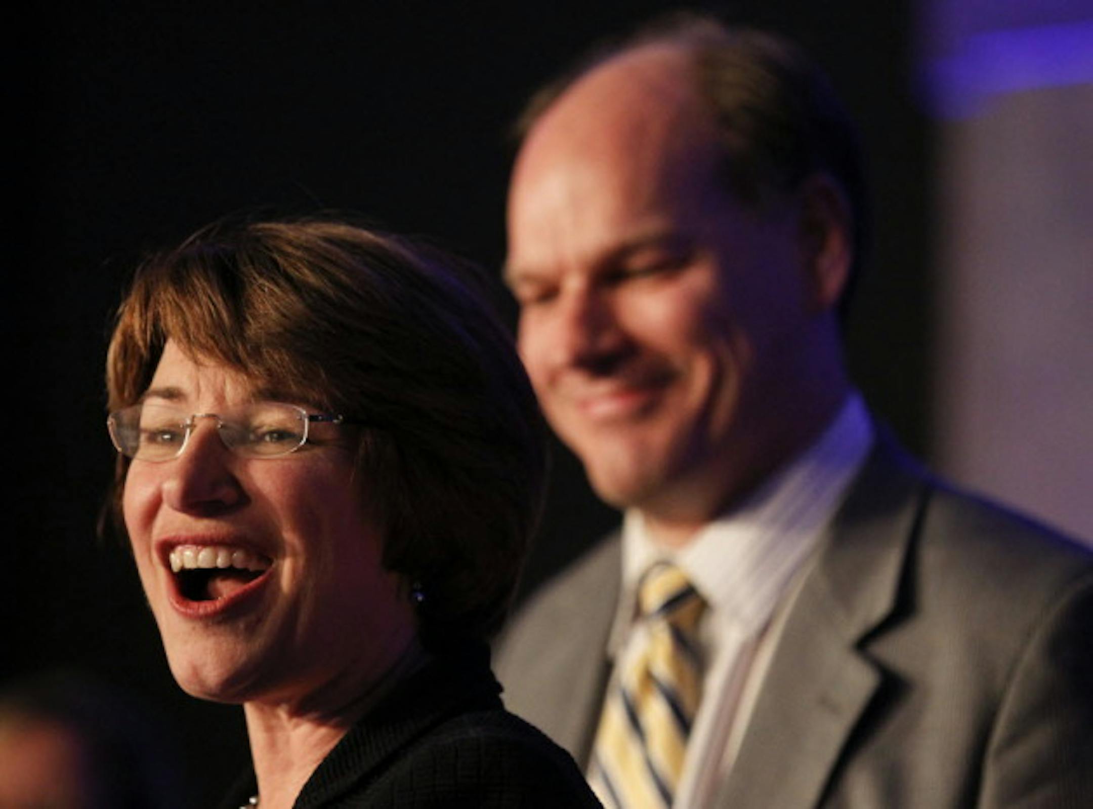 U.S. Sen. Amy Klobuchar in November, upon winning reelection with 65 percent of the vote.