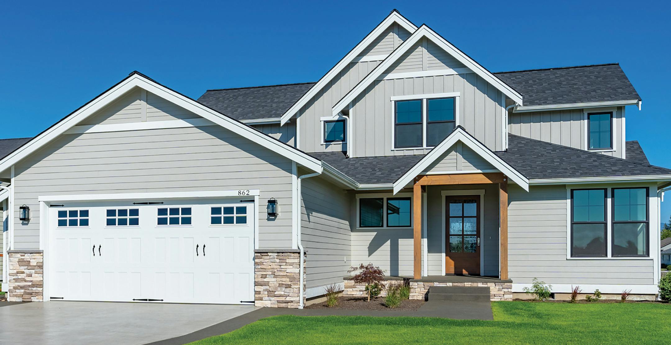 The master suite is the star of this home.