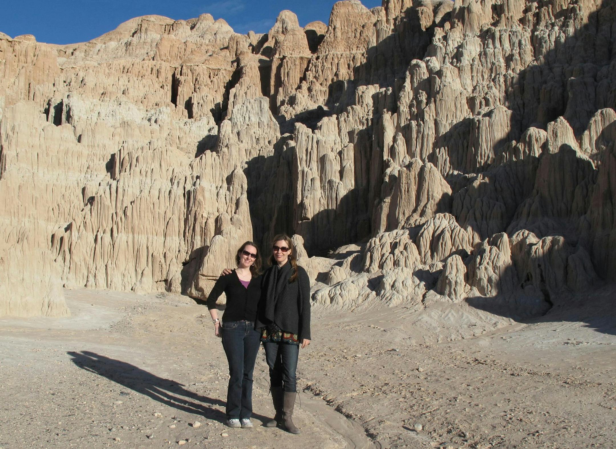 Provided photo. Sarah and Jenny are still road tripping out west.