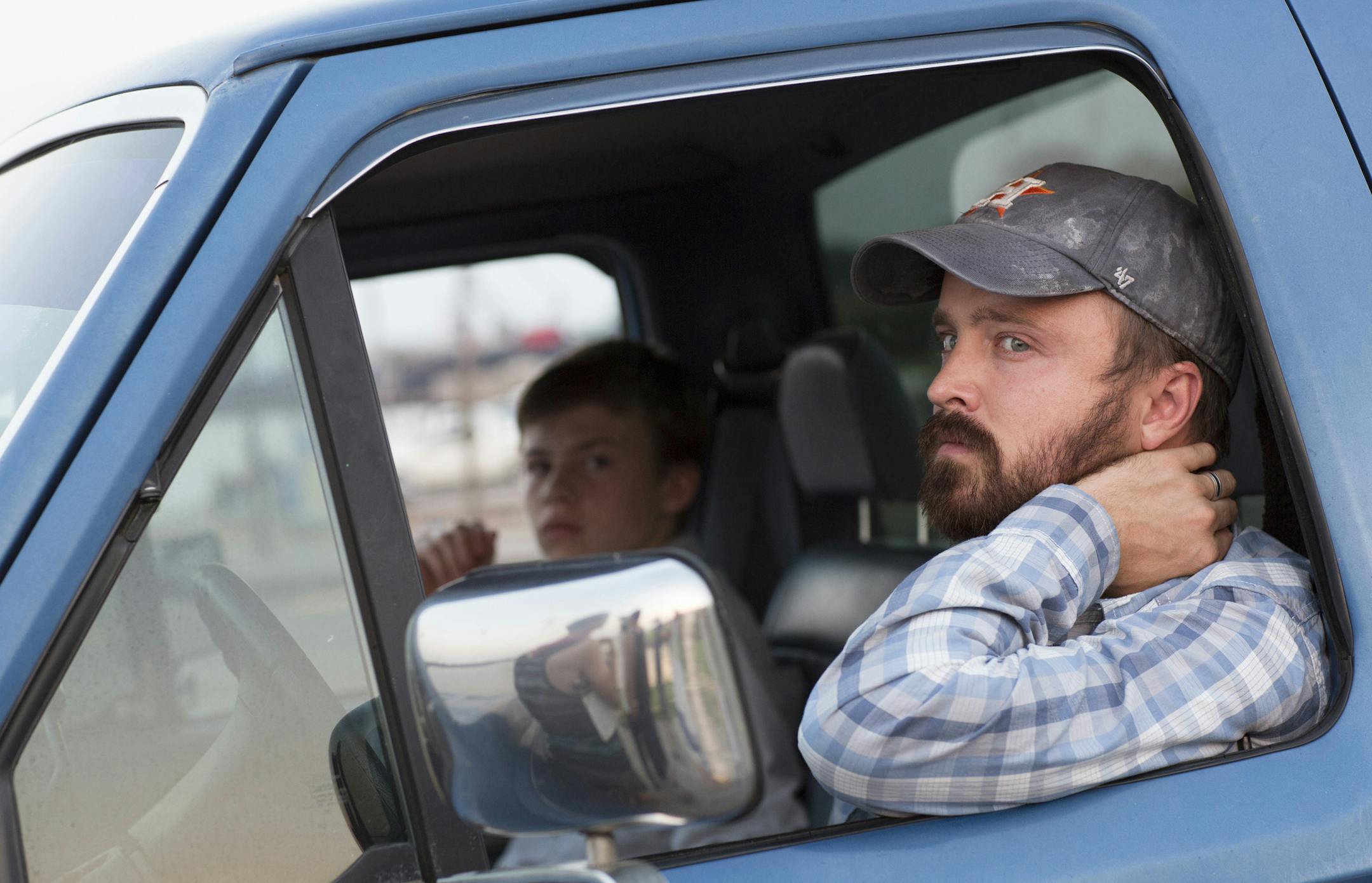 IFC Films Josh Wiggins, left, and Aaron Paul star in "Hellion."