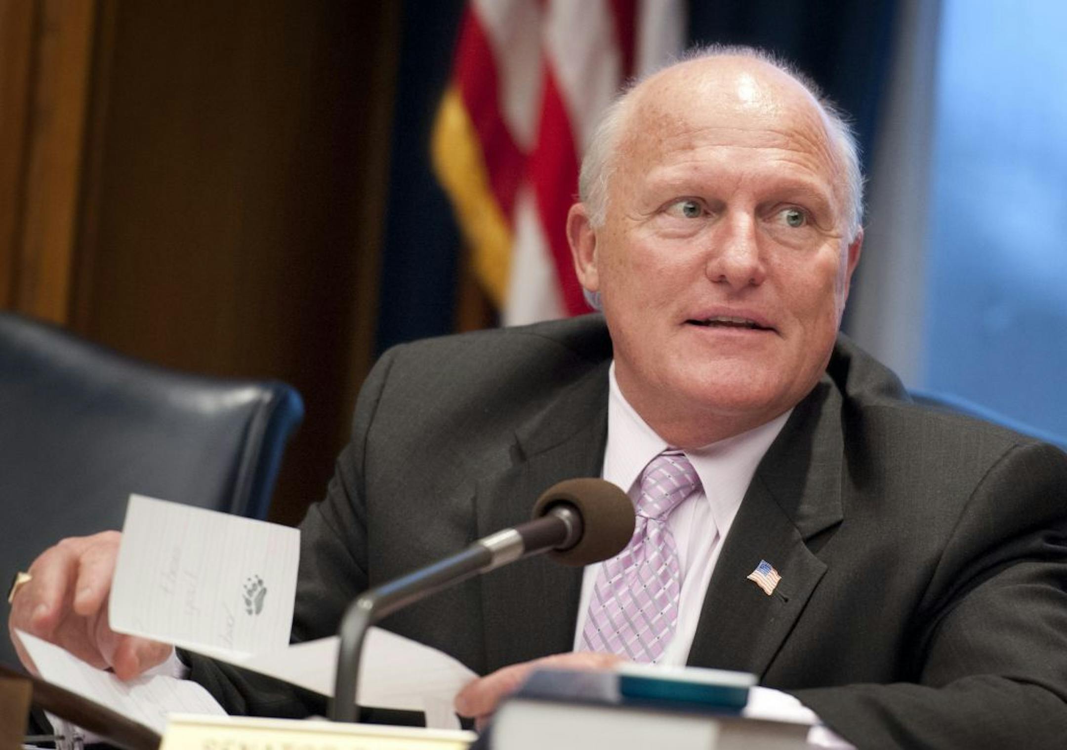 Sen. Mike Parry: The Waseca Republican called Gov. Mark Dayton's position on contracts irrational.