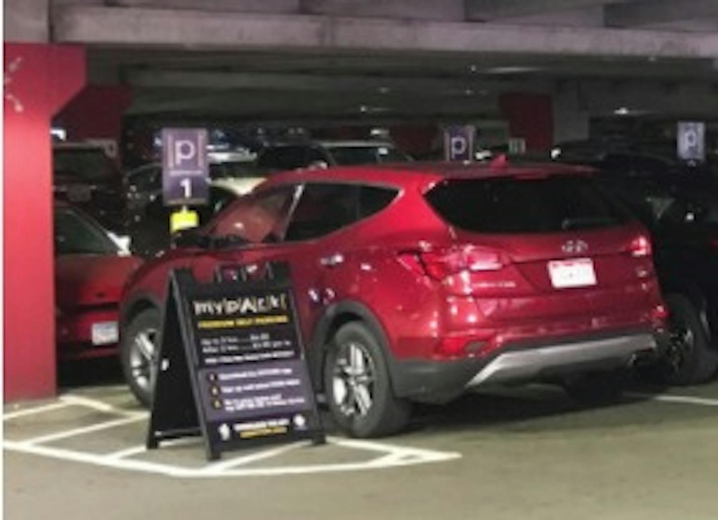 The Mall of America is the first shopping complex in the Midwest to offer on-demand parking.