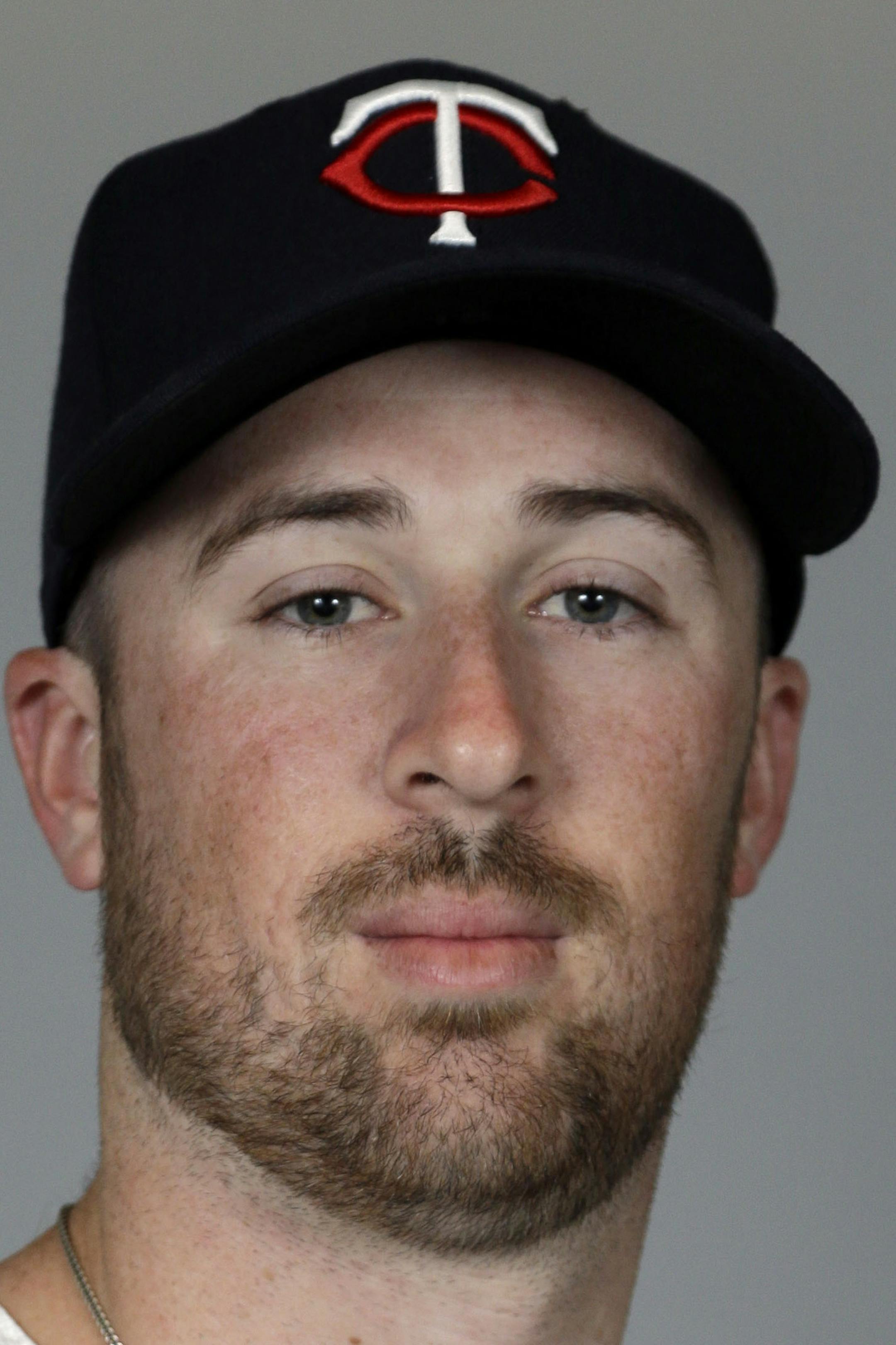 This is a 2014 photo of pitcher Matt Hoffman of the Minnesota Twins baseball team. This image reflects the Twins active roster as of Tuesday, Feb. 25, 2014 when this image was taken. (AP Photo/Steven Senne) ORG XMIT: FLSR1