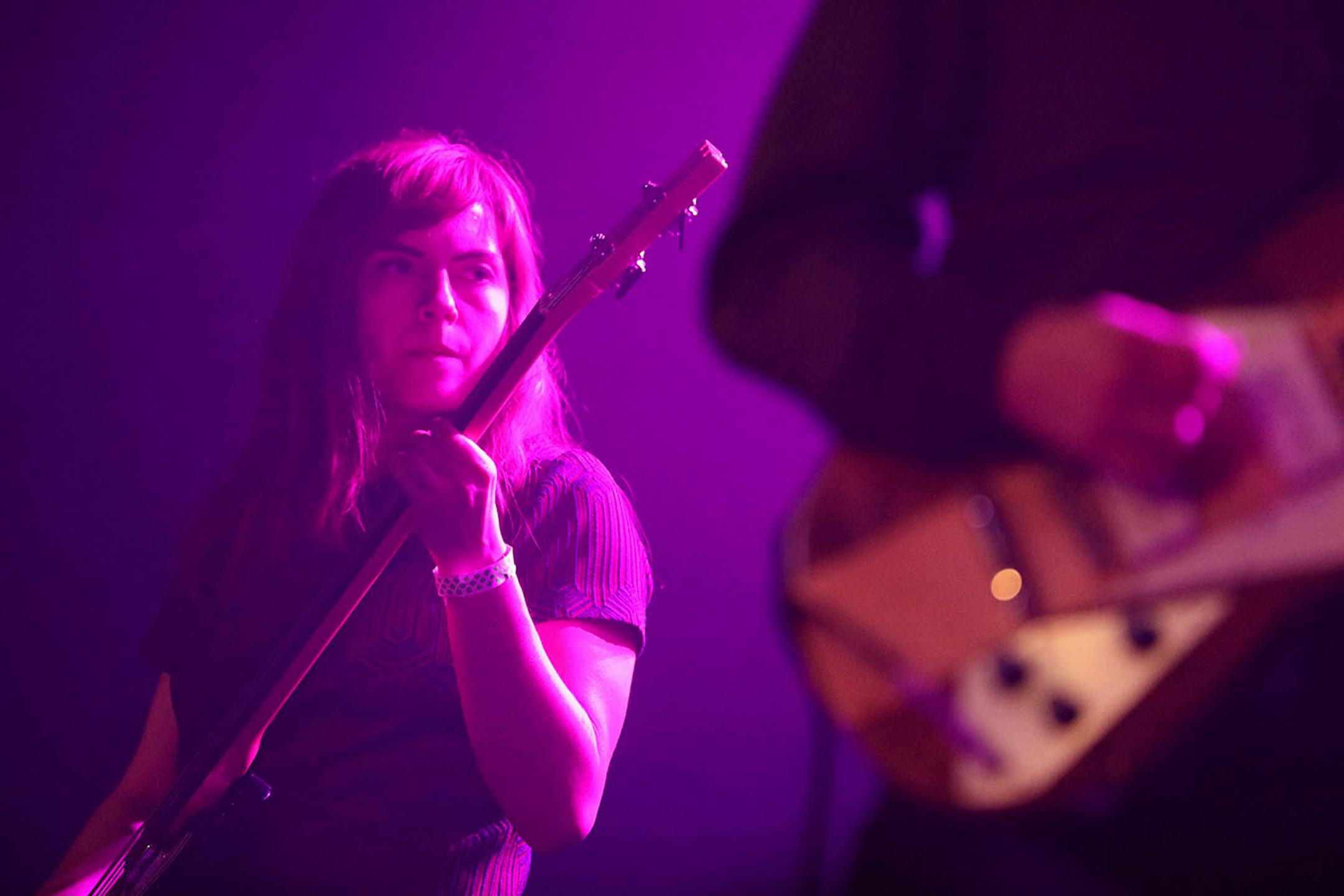 Allison Gunderson (bass) played with The band Blaha.