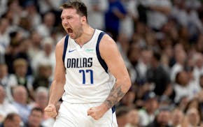 Mavericks star Luka Doncic roars en route to scoring 20 of his 36 points in the first quarter to put Dallas in commanding position to win Game 5 at Ta