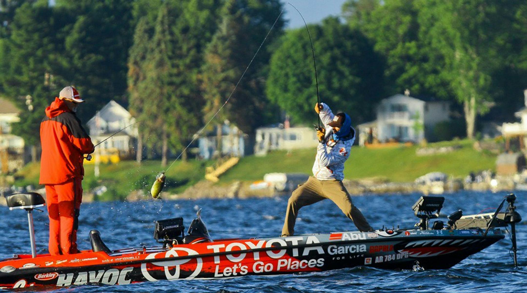 Pro bass angler and New Jersey native Mike Iaconelli will be among the top 50 bass fishermen in the world who will compete beginning Thursday for $100,000 on Mille Lacs. The tourney ends Sunday.