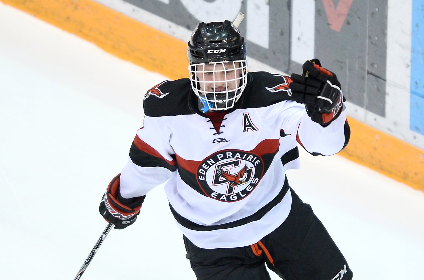 Casey Mittelstadt starred for Eden Prairie and is expected to be a high NHL draft choice.