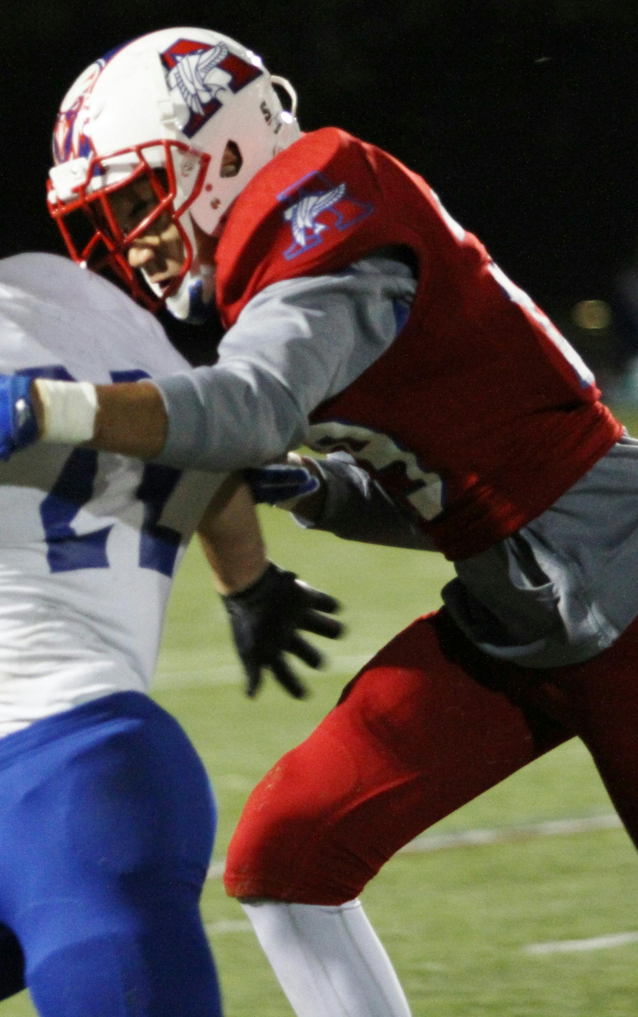 Mekhi Besseck, Armstrong football, sr., 2017