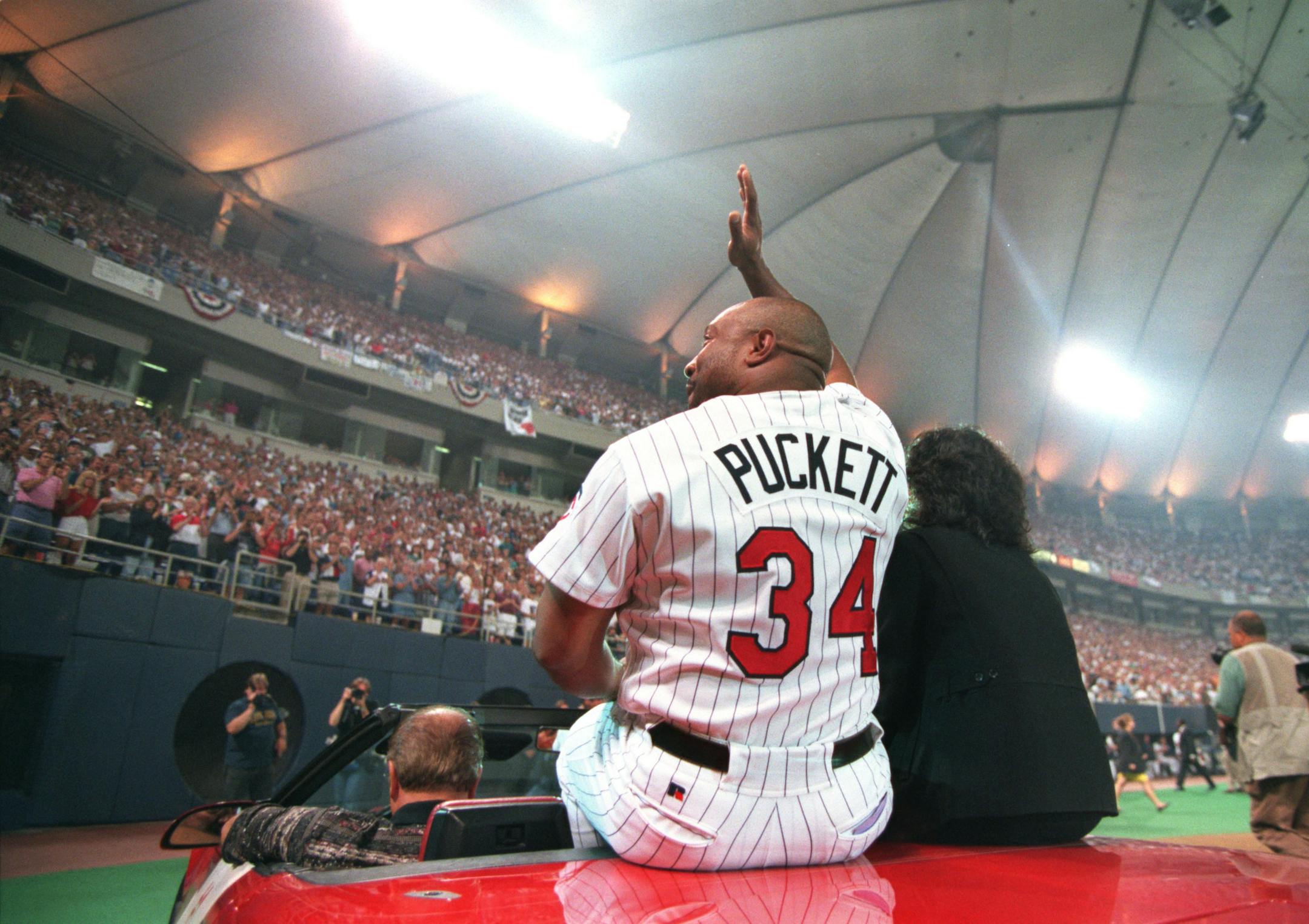 Kirby Puckett's storied career ended when he retired because a damaged retina left him blind in his right eye.The event ranks high on local sports fan's heartbreak meter.