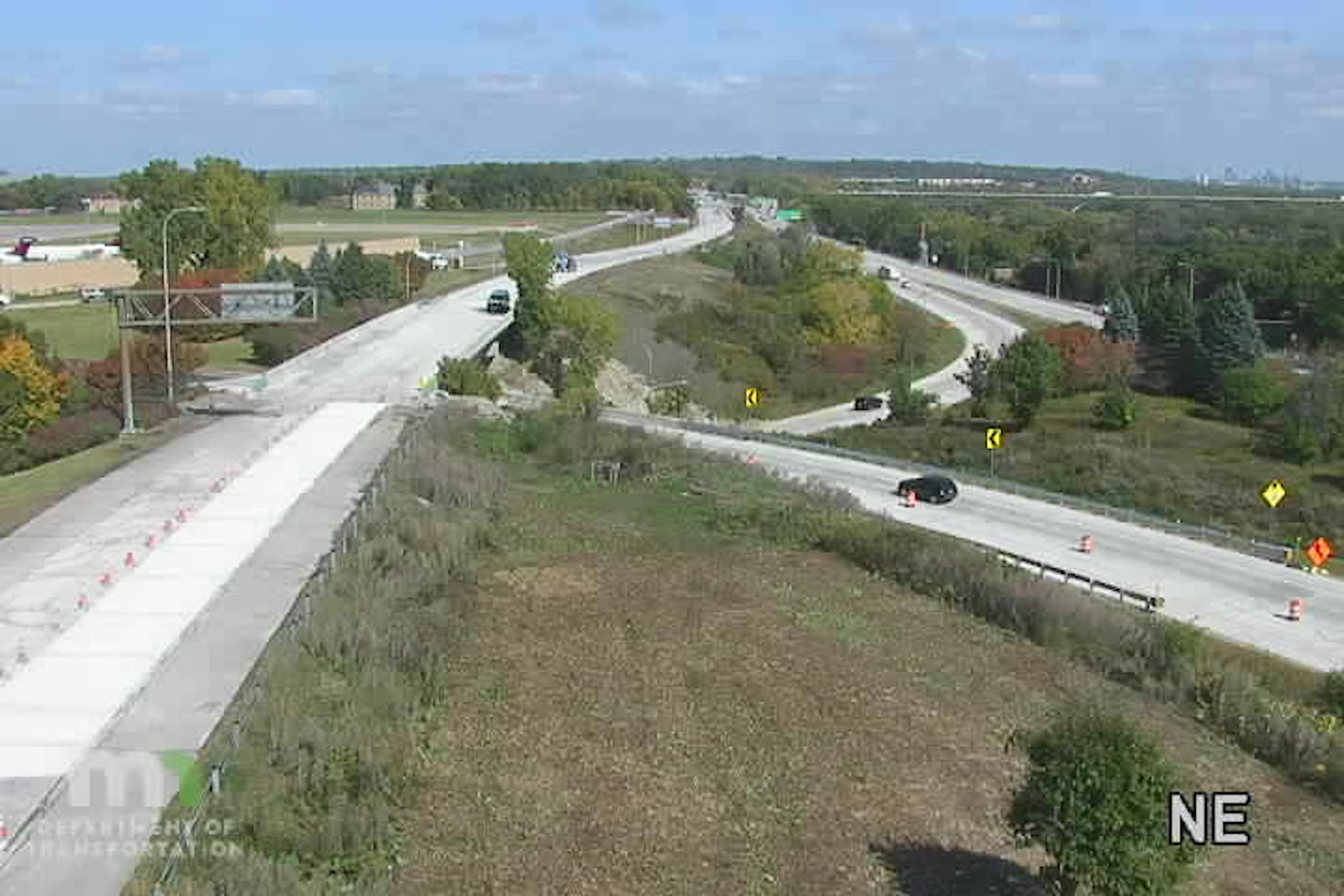 MnDOT's Hwy. 5 highway paving project and Glumack Drive heading into the Minneapolis-St. Paul International Airport are slated to be wrapped up in October.