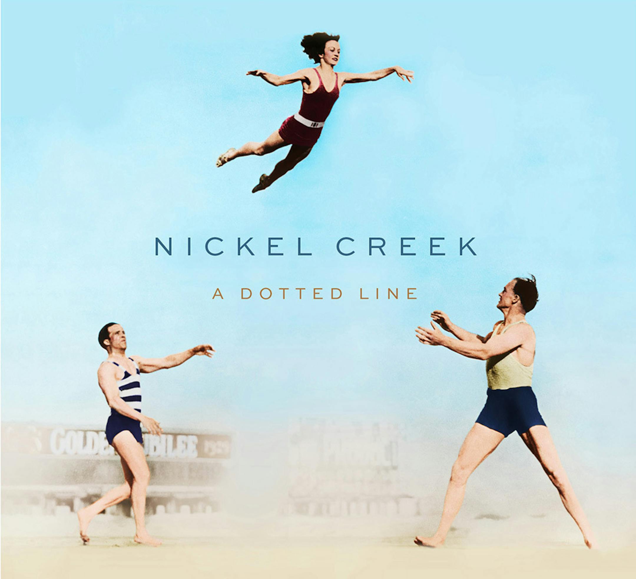 CD cover for Nickel Creek's "A Dotted Line"