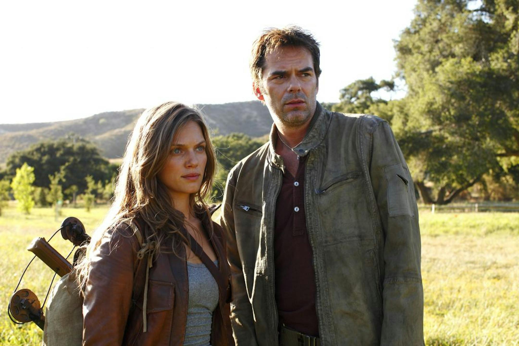 Tracy Spiridakos and Billy Burke in "Revolution."