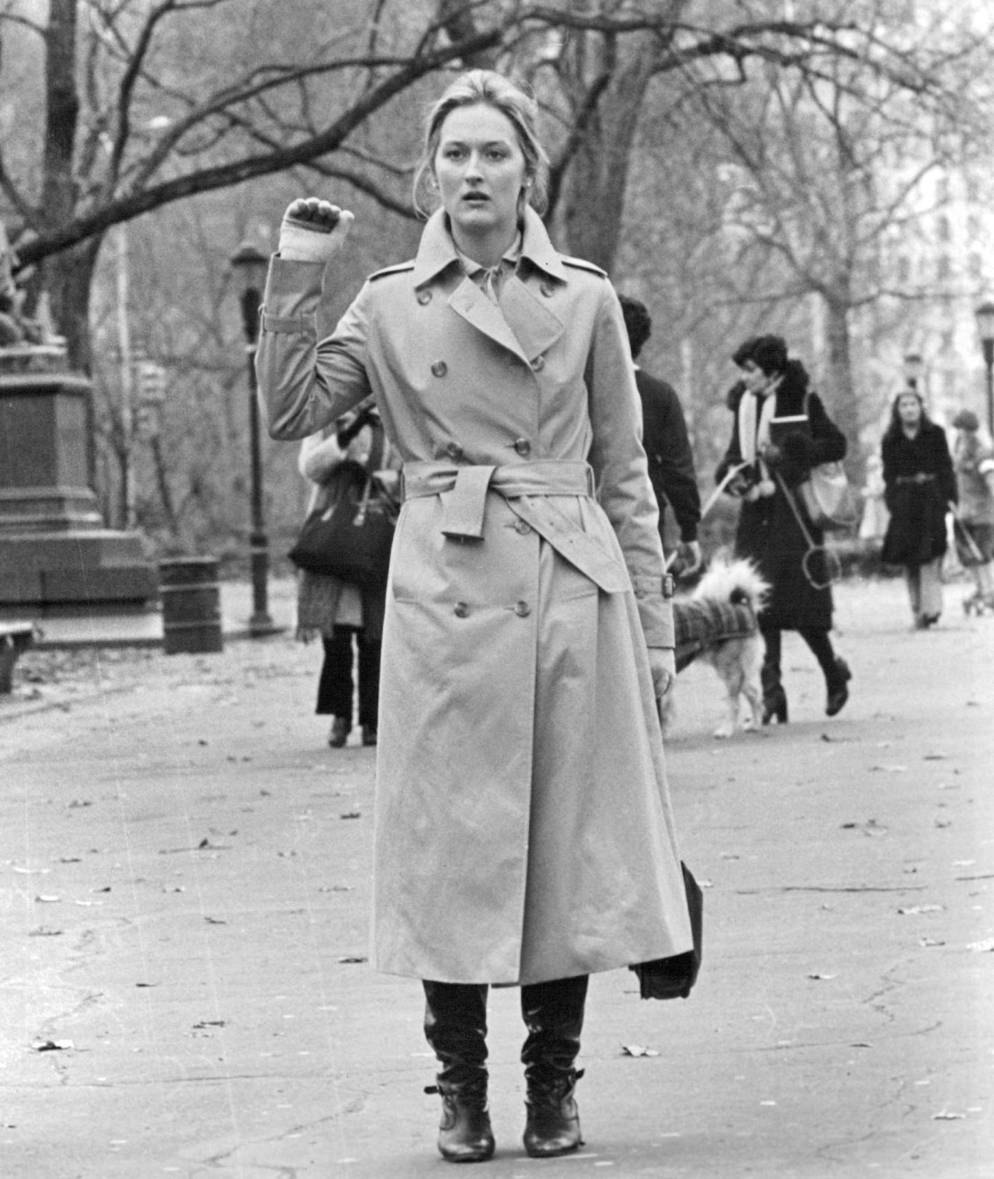 Meryl Streep portrays a young mother who makes some difficult choices in Columbia Pictures "Kramer vs. Kramer," in which she stars opposite Dustin Hoffman.