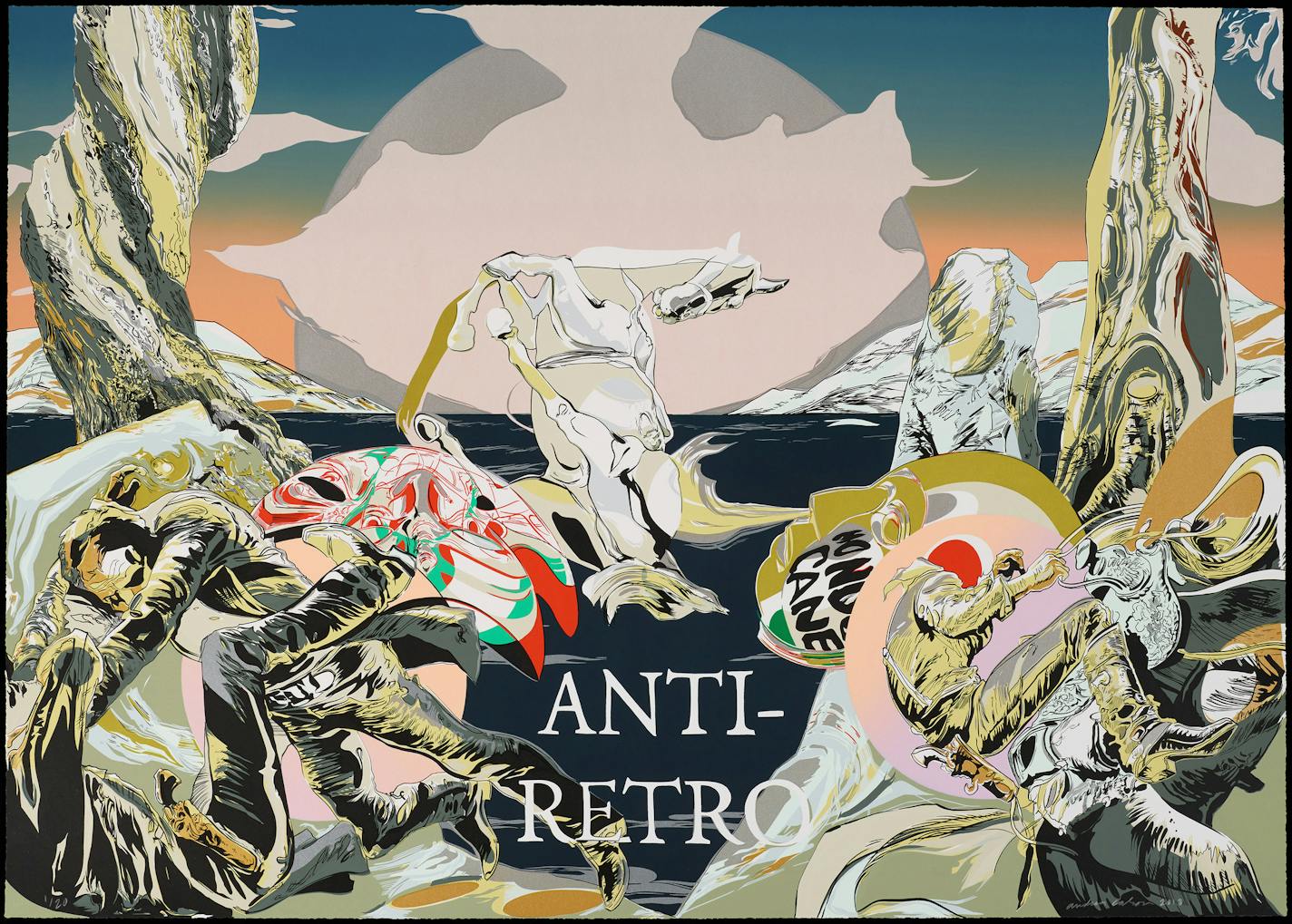 Andrea Carlson, Anti-Retro, 2018. Walker Art Center