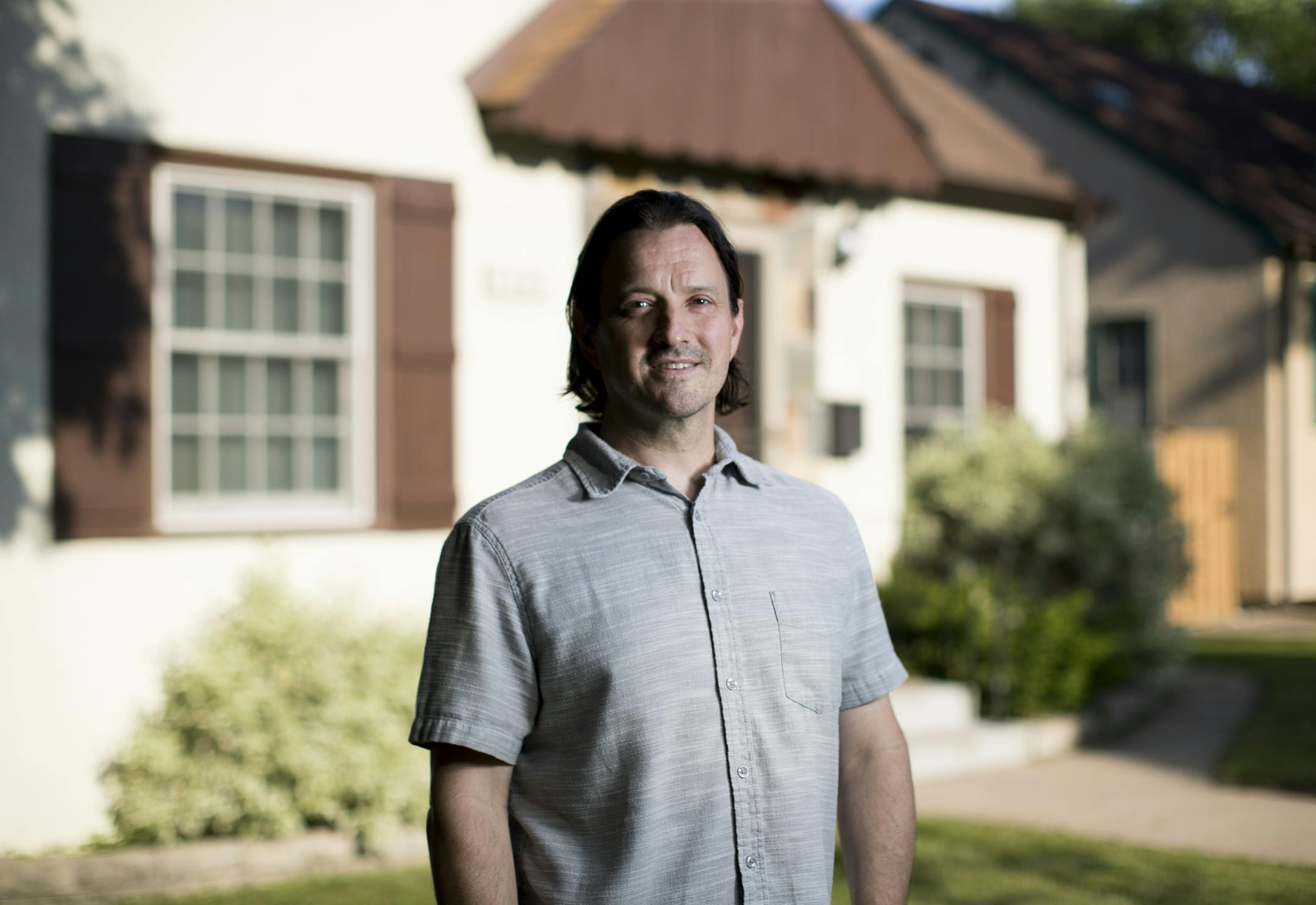 After appealing his home value assessment, Scott Ewing won. The city approved the vast majority of the appeals, changing the estimated market value of homes in the city by $90 million. Ewing was photographed in front of his home in Minneapolis, Minn., on June 6, 2018. ] RENEE JONES SCHNEIDER ï renee.jones@startribune.com