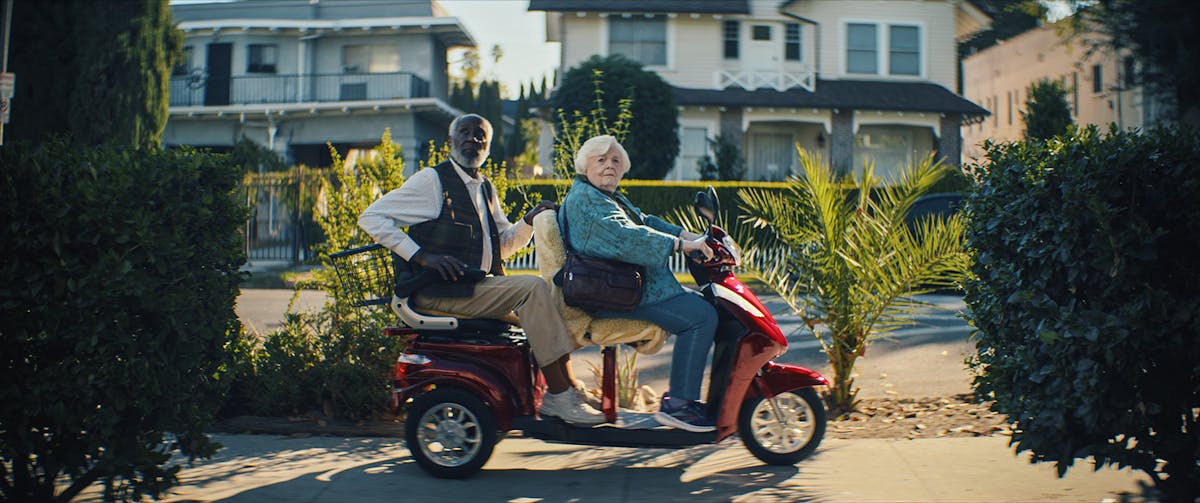 Richard Roundtree, left, and June Squibb in "Thelma." (Magnolia Pictures/TNS)