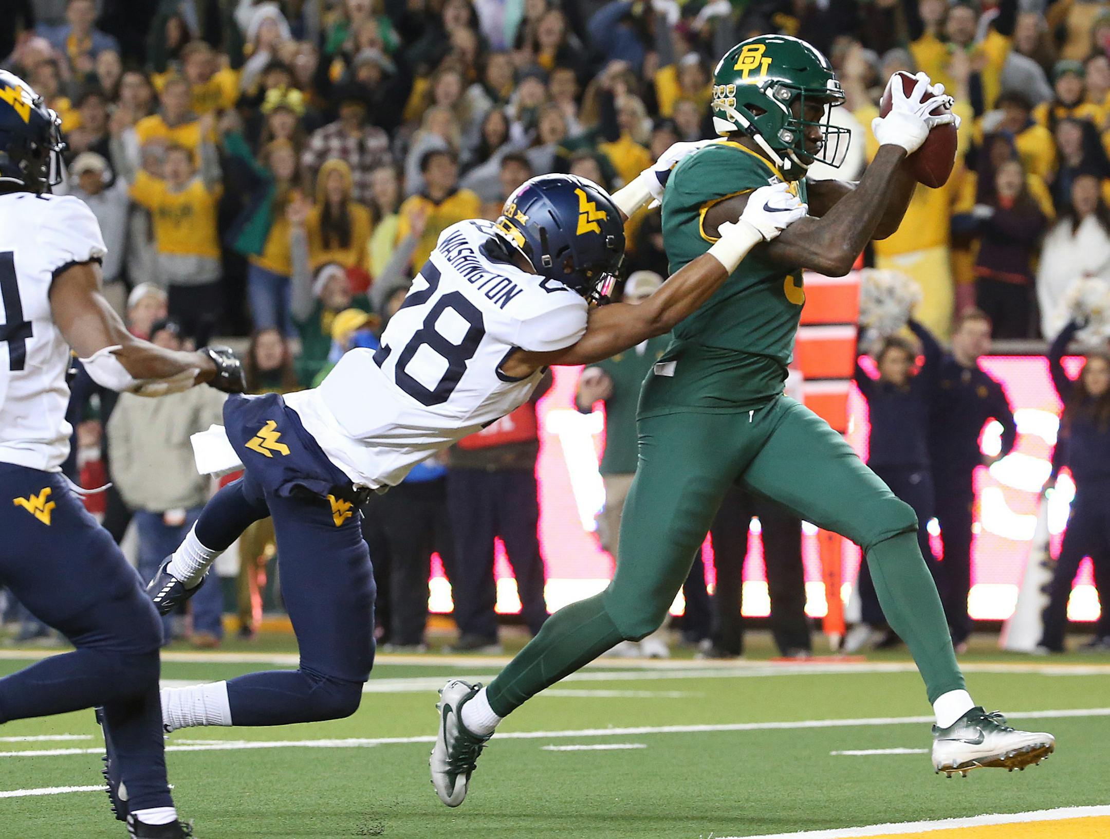 Baylor wide receiver Denzel Mims